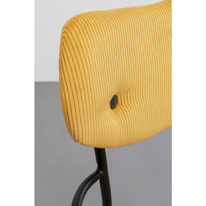 Chair with Armrest Viola Yellow